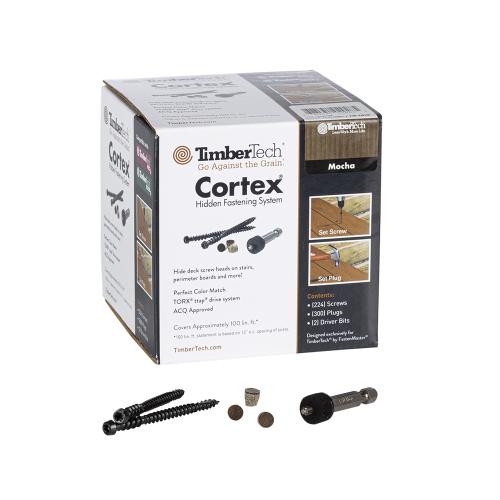 100 LF LEGACY CORTEX MOCHA SCREWS/PLUGS