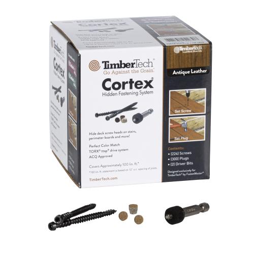 CORTEX RESERVE ANTIQUE LEATHER FASTENER TIMBERTECH 100 LF/BOX