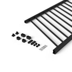 8'x36" LVL Rail Kit Deckorators Contemporary TXT Black