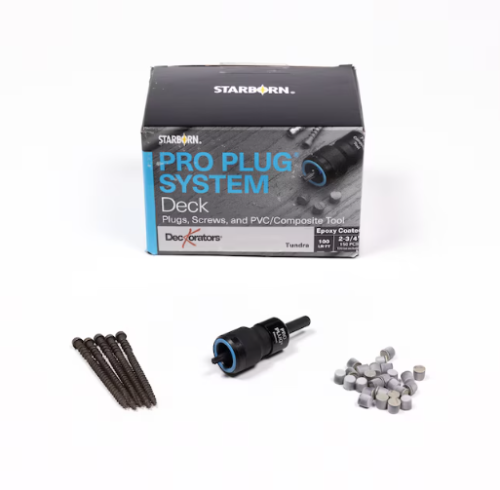 Deckorators 100 LF Tundra Screws/Plugs