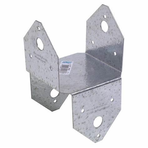 BC4 POST CAP GALV 18GA 4 X 4IN