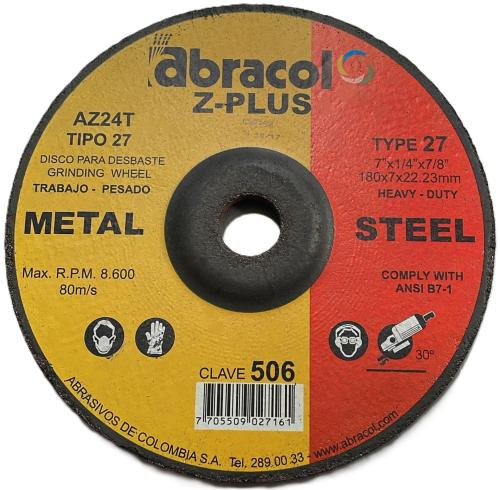 Metal Disc 7" Grinding
