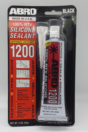 Silicone Sealant Black 3oz