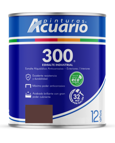 Enamel Paint Quart Marron