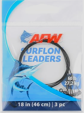 NylonCoated SS Wire 18" 45lb 3pc