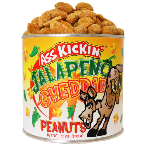 Ass Kickin' Peanuts Jalapeno/Cheddar
