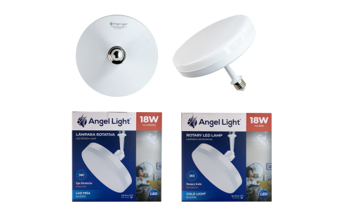 Rotary Lamp W-Extended Arm 18W