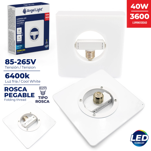 Square Led Folding Bulb 40w