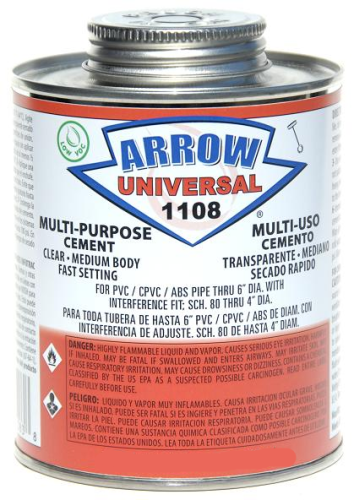 Multi Purpose PVC Glue 1qt