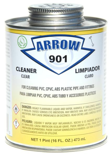 Cleaner PVC 1/4Pt Clear
