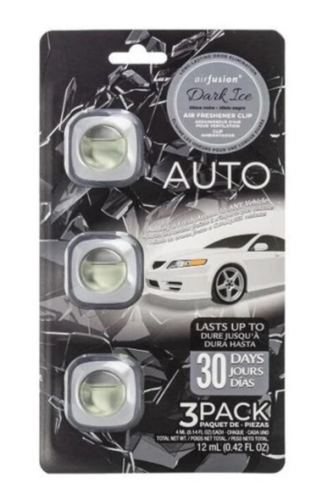 Air Freshener Black Ice 3pk
