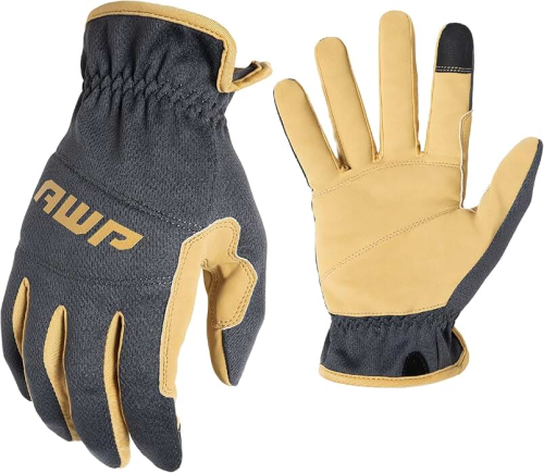 Gloves Latex Coated Large
