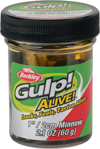 Gulp Alive Scented Minnow 1"