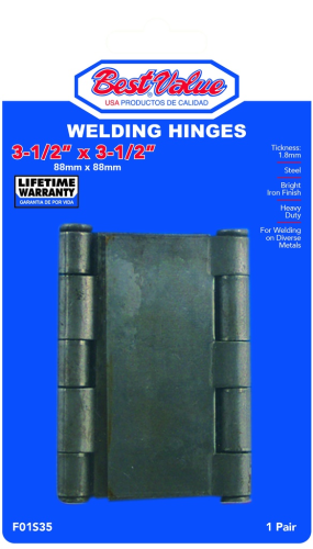 Welding Hinges 3.5"x3.5"