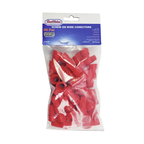  Wire Nuts 14-10AWG 50pc 