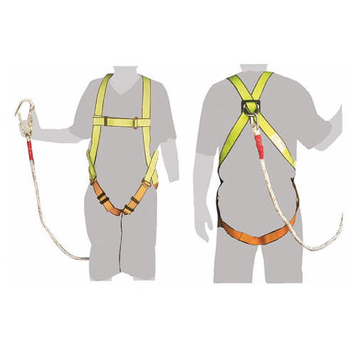  Full Body Harness w/Safety Line 