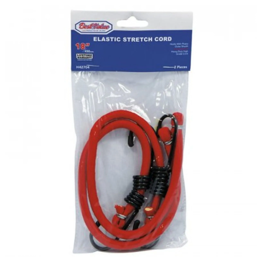  Elastic Stretch Cord 18" 2pc 