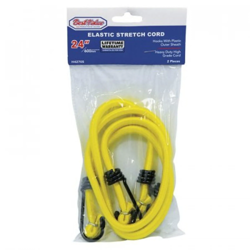  Elastic Stretch Cord 24" 2pc 
