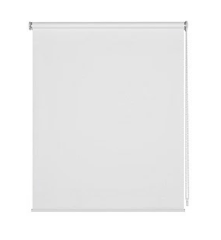 Roller Curtain Blackout White 122x198cm
