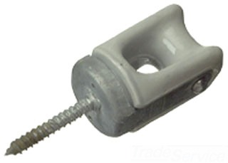 Porcelain Knob Wire Holder
