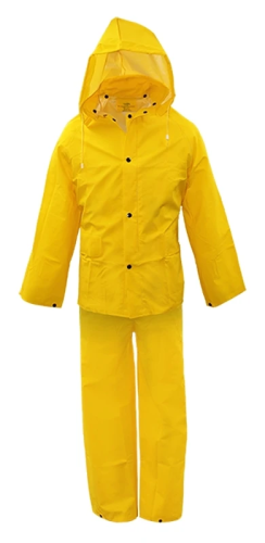 Rainsuit 3pc 35mil Comm PVC XL