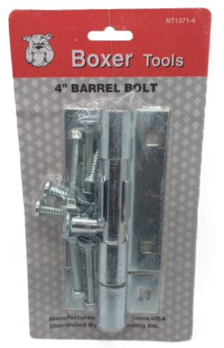 Barrel Bolt 4"