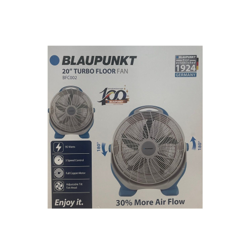 Turbo Floor Fan 3 Speed 20"