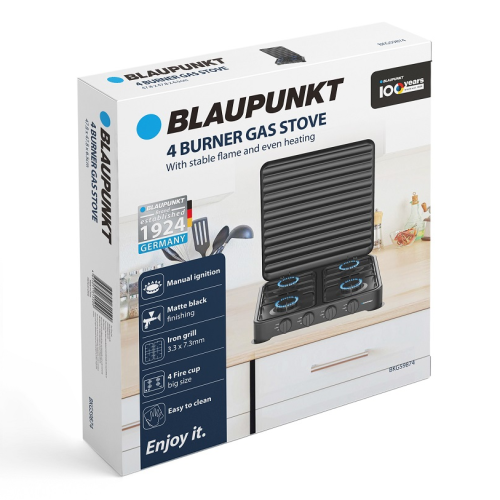 Tabletop Gas Stove 4 Burner