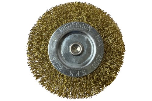 Wheel Brush 3" w/Shank