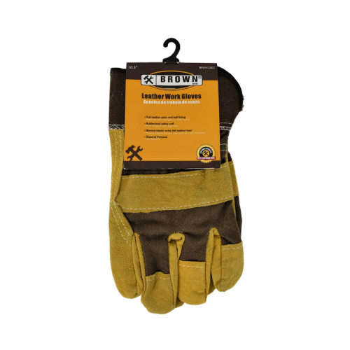 Gloves Work Reinforced leather