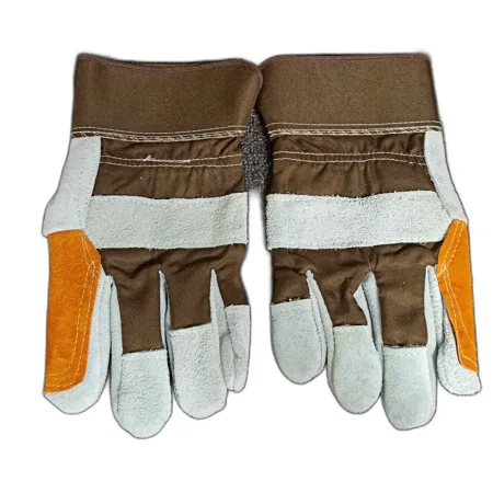 Gloves Work Leather Double Palm