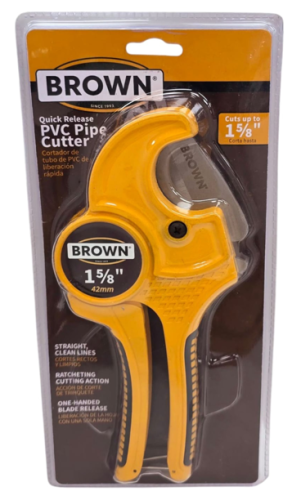 Pipe Cutter PVC 1-5/8"