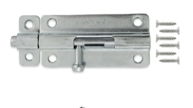 Barrel Bolt 4" Brass Plated