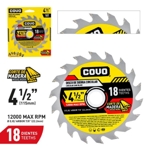 Circular Saw Blade 48T 4.5"