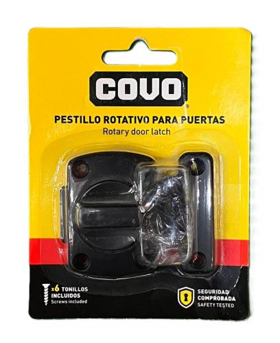 Rotary Door Latch Black