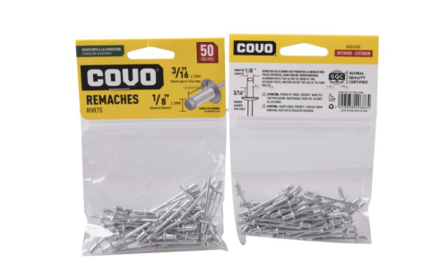 Rivets 1/8" x 3/16"