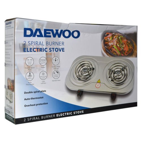 Stove Electric 2 Burner Tabletop
