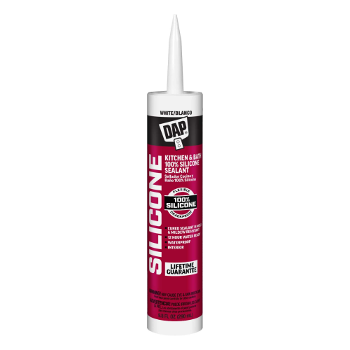 Silicone 100% Bath/Kitchen Wht