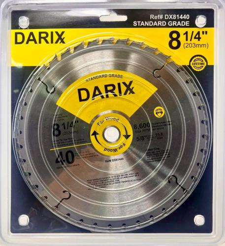 Saw Blade 8 1/4" x 40T Wood