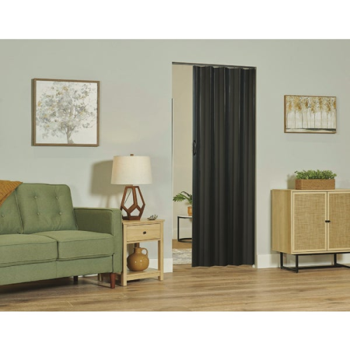 Sienna 36"x80" Blk Folding Door