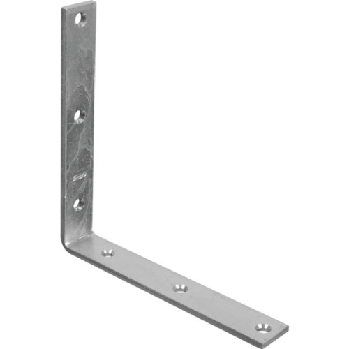 Zinc Corner Brace 8" x 1-1/4"