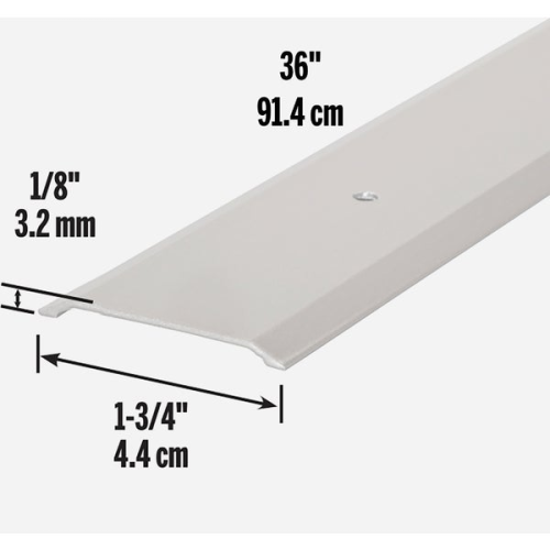 Door Alum Threshold 36" Silver