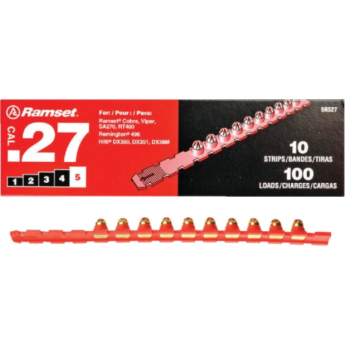 Powder Load .27 Caliber Red