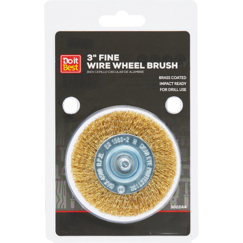 Brush Wire Wheel 3" Fine