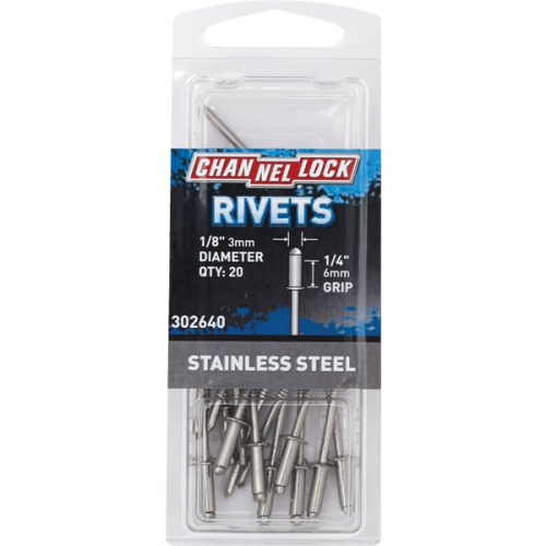 Rivet Steel 1/8" x 1/4" 20pcs