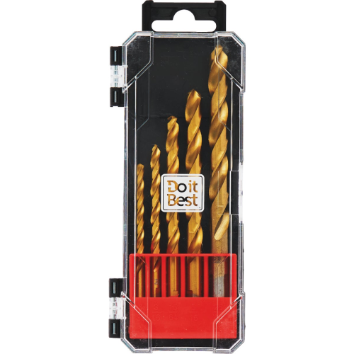 Drill Bit Set 5Pc Titanium