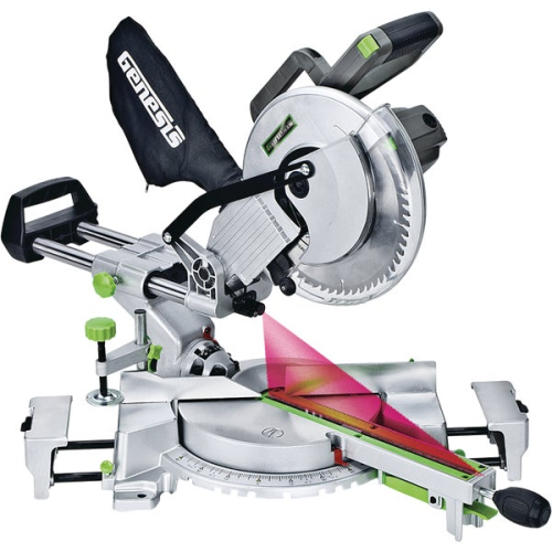 Miter Saw w/Laser 15A Sliding Co