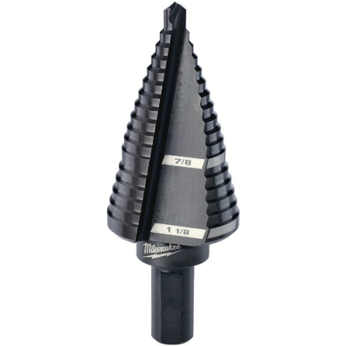 Step Drill Bit 7/8" - 1-1/8"