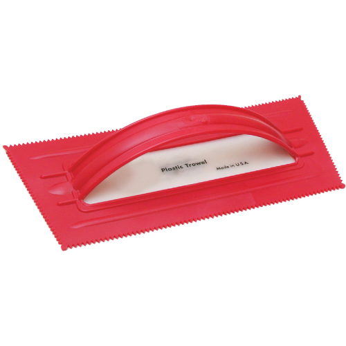 V-Notched Trowel 3/8"