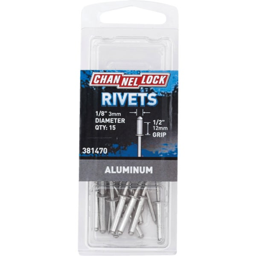 Rivet Alum 1/8" x 1/2" 15pcs